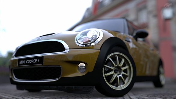 Обои на рабочий стол Mini Cooper s