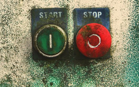 Обои на рабочий стол Кнопки Start и Stop