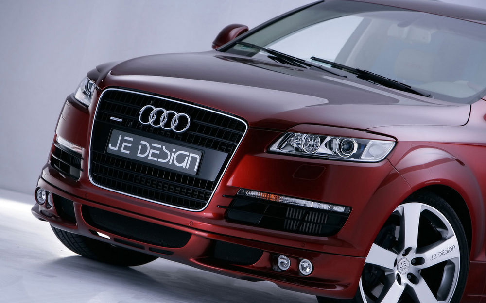 Обои для рабочего стола Вишнёвая Ауди/Audi (Je Desian)