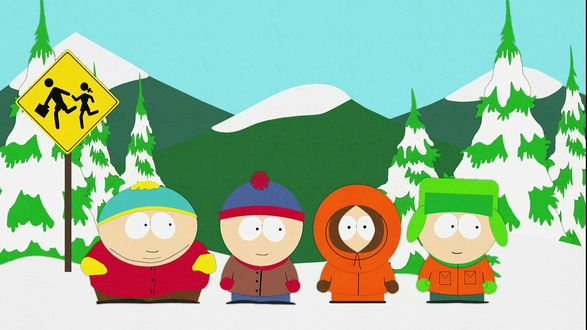 Обои на рабочий стол из мультика «Южный парк» / «South park»