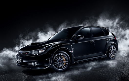 Обои на рабочий стол Subaru Impresa WRX STI