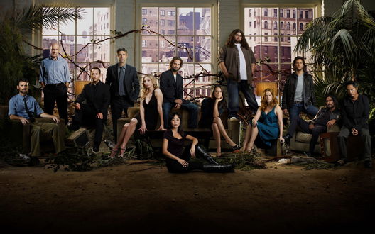 Обои на рабочий стол Герои сериала Lost