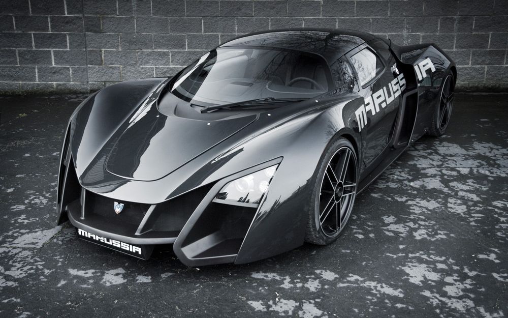 Обои для рабочего стола Gandex.RU: Российский супер кар (Marussia)