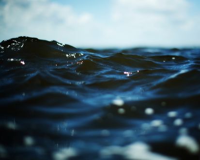 Обои на рабочий стол Синее море