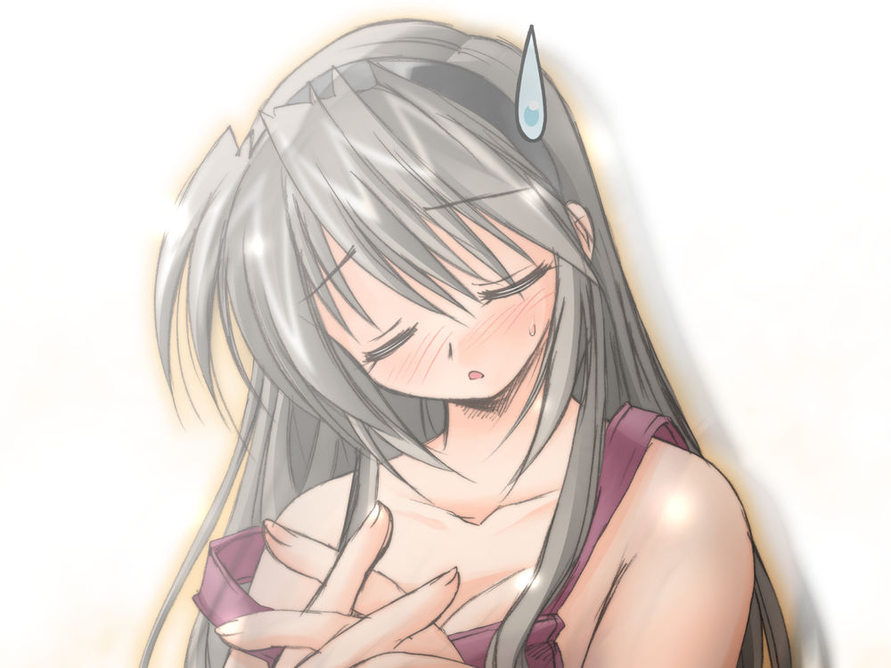Обои для рабочего стола Sakagami tomoyo, аниме 'clannad'