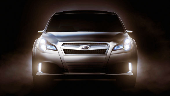 Обои на рабочий стол Subaru Legacy 2010