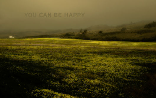 Обои на рабочий стол You can be happy