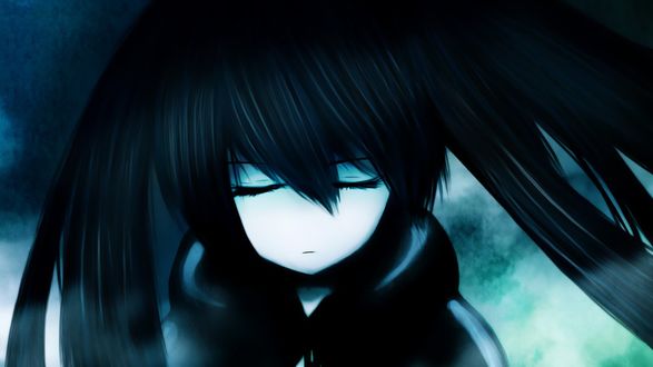 Обои на рабочий стол Black Rock Shooter (Стрелок с Чёрной скалы)