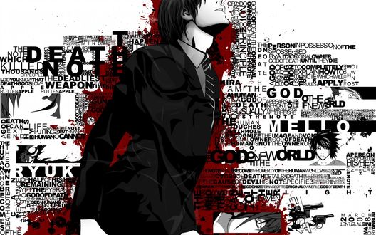Обои на рабочий стол Аниме Death Note