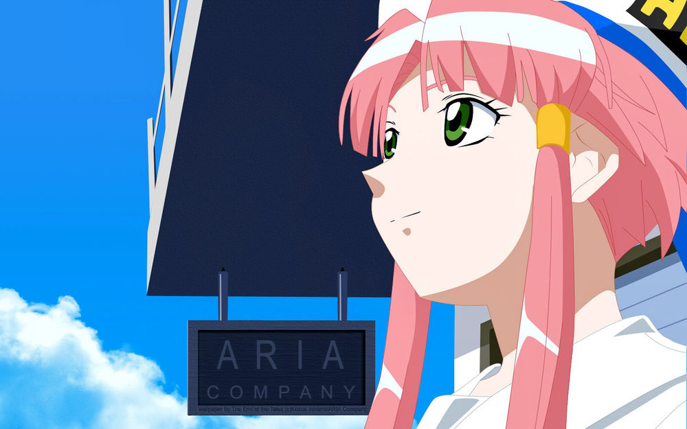 Обои для рабочего стола Акари Сендо, аниме 'Ария'  (Aria company)