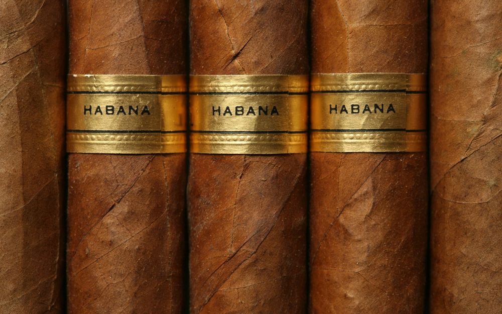 Обои для рабочего стола Сигары Habana