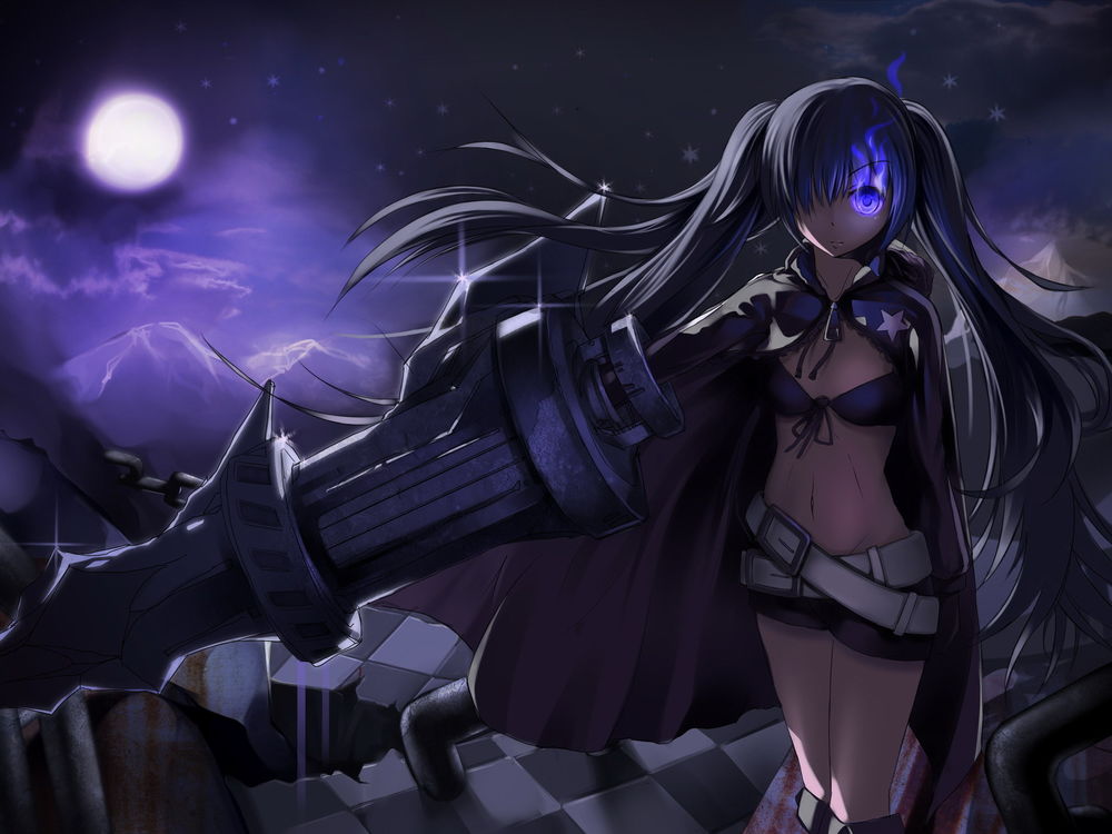 Обои для рабочего стола Anime - Black Rock Shooter