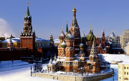 Обои на рабочий стол Москва. Кремль