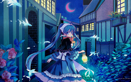 Обои на рабочий стол Vocaloid / Вокалоид
