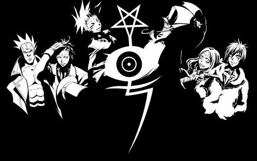Обои на рабочий стол Семья Ноя из аниме D.Gray-man