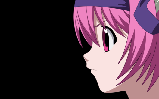 Обои на рабочий стол Нана из аниме Elfen Lied / Эльфийская песнь