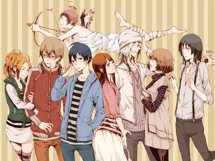 Обои на рабочий стол Аниме 'Бакуман' / 'Bakuman'