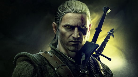 Обои на рабочий стол Ведьмак Геральт в игре The Witcher / Ведьмак