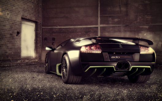 Обои на рабочий стол Lamborghini Murcielago LP640