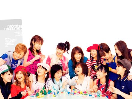 Обои на рабочий стол Японская группа Morning Musume
