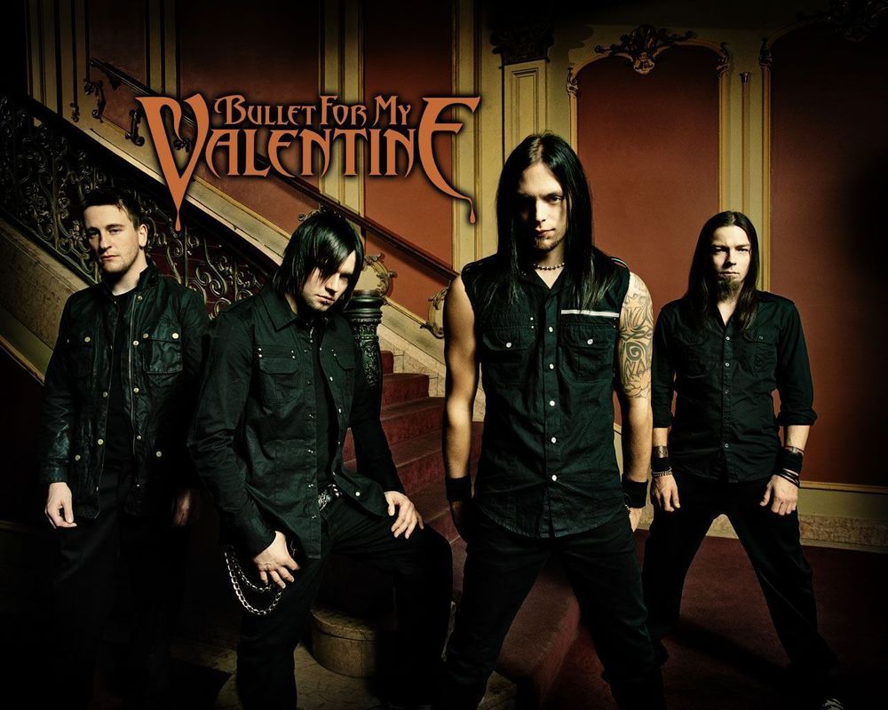 Обои для рабочего стола Металкор-группа Bullet For My Valentine