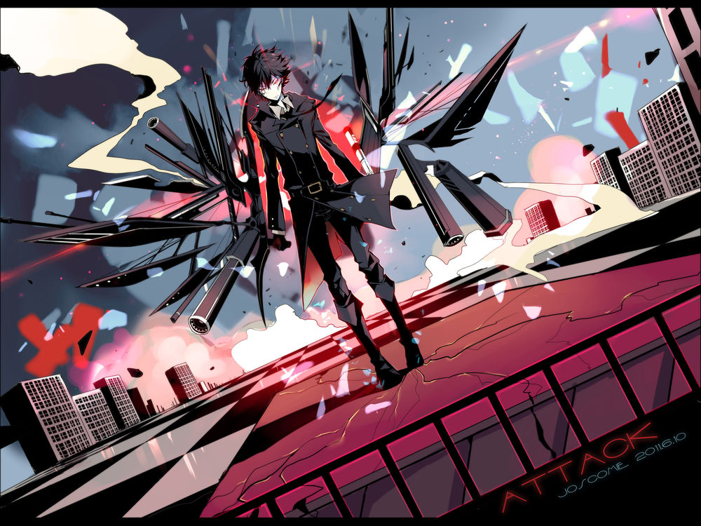 Обои для рабочего стола Katekyou Hitman Reborn / Репетитор-киллер Реборн (ATTACK JOSCOMIE 2011.6.10)