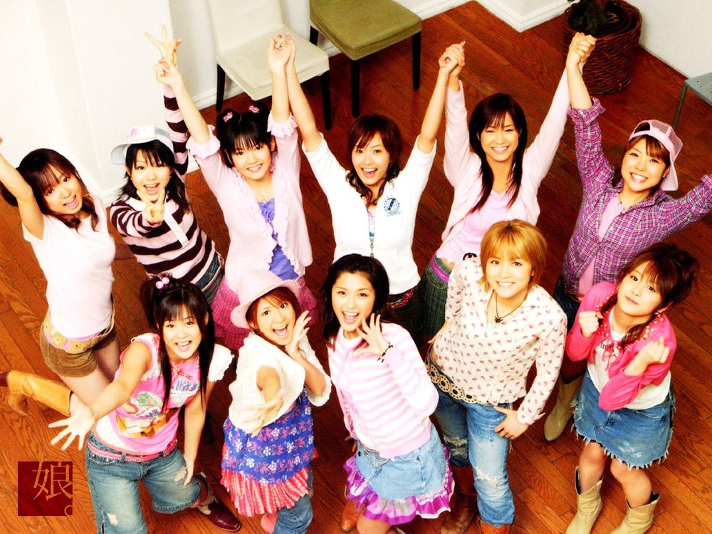 Обои для рабочего стола Японская группа Morning Musume