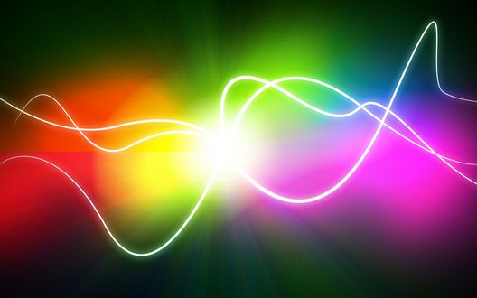 Обои на рабочий стол 3D graphics Rainbow Lightning