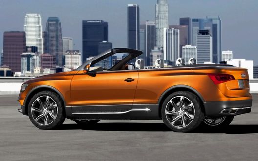 Обои на рабочий стол Audi Cross Cabriolet Quattro