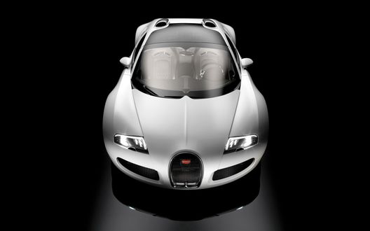 Обои на рабочий стол Bugatti Veyron Grand Sport