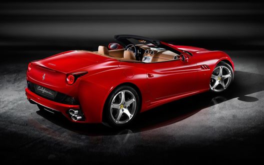 Обои на рабочий стол Ferrari California