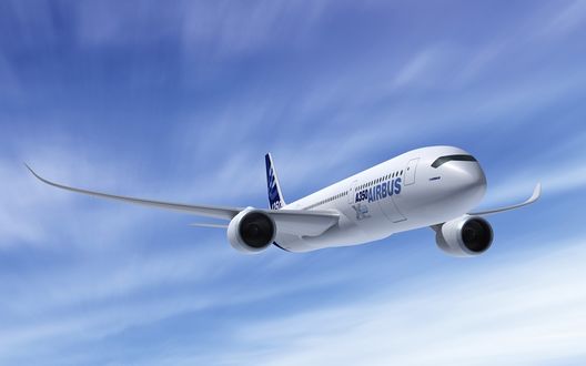 Обои на рабочий стол Airbus A350