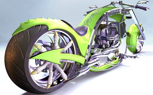 Обои на рабочий стол Dragon Chopper