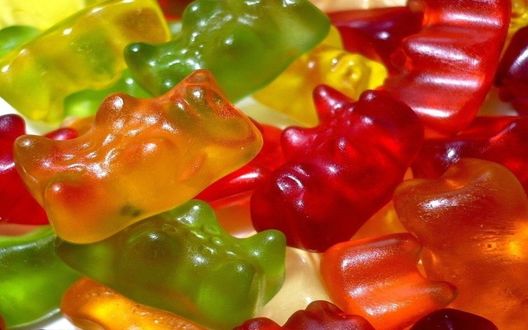 Обои на рабочий стол Мармеладные мишки