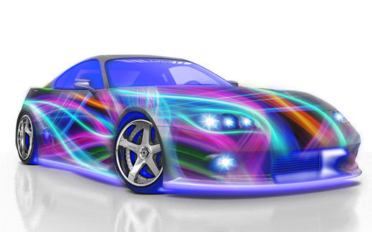 Обои на рабочий стол Fantazy-CaR-Style SupRa