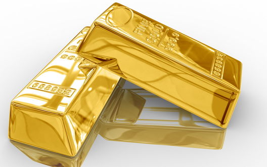 Обои на рабочий стол Золотые слитки (FINE GOLD _999.9)