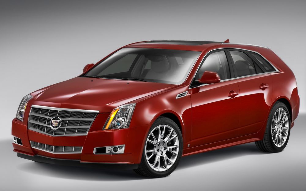 Обои для рабочего стола Cadillac CTS Sport Wagon