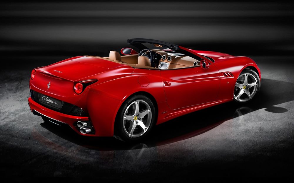 Обои для рабочего стола Ferrari California