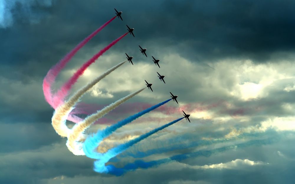 Обои для рабочего стола Acrobatic Flight