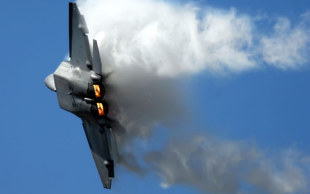 Обои для рабочего стола F22 Raptor
