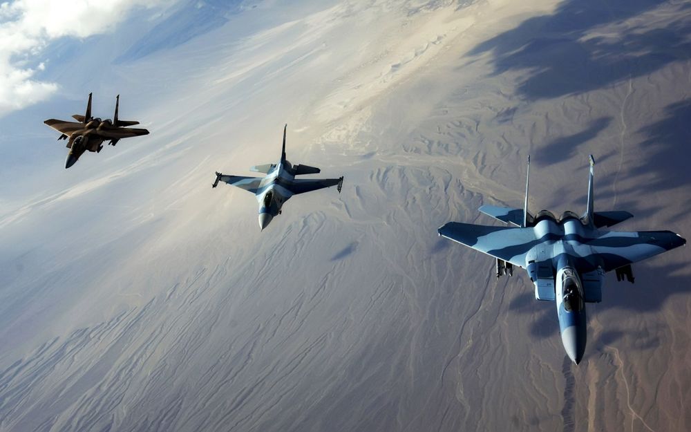 Обои для рабочего стола Jet Fighters