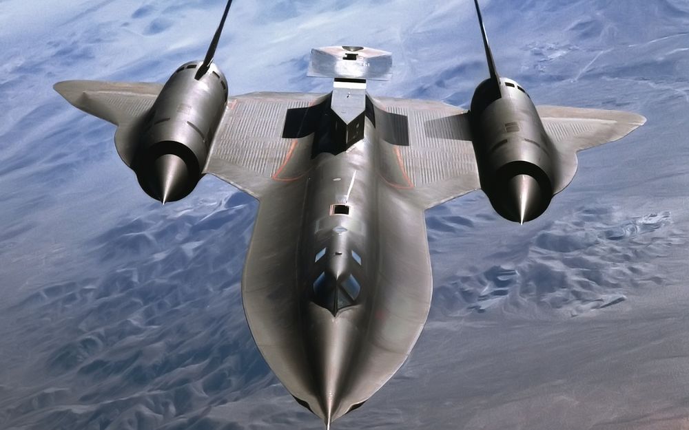 Обои для рабочего стола SR71 Blackbird
