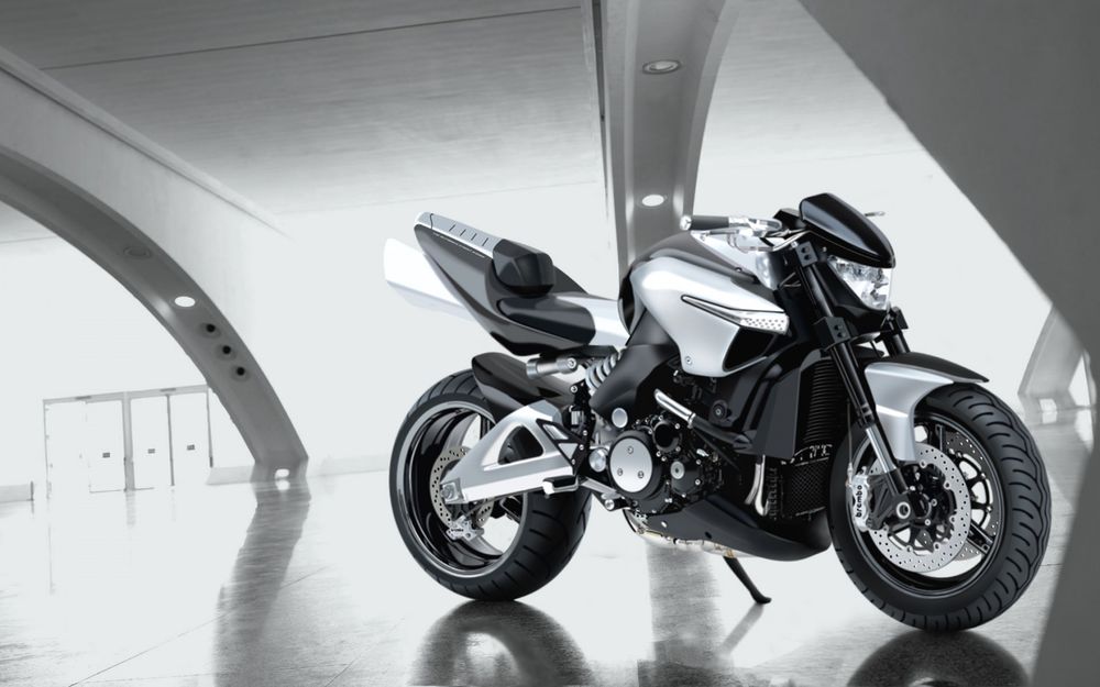 Обои для рабочего стола Suzuki B King