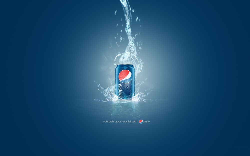 Обои для рабочего стола Pepsi (refresh your world with)