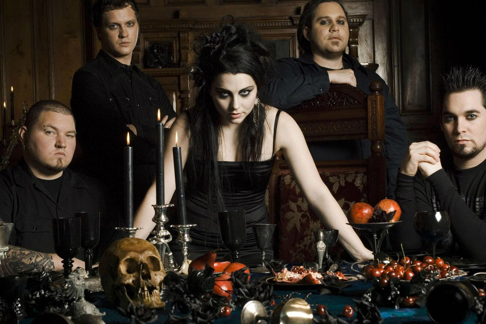 Обои для рабочего стола Evanescence / Эванесанс
