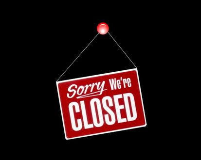 Обои на рабочий стол Sorry We're CLOSED