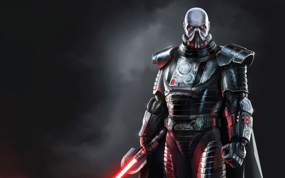 Обои для рабочего стола Дарт Малак из игры Star Wars: The Old Republic