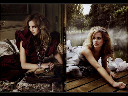 Обои на рабочий стол Эмма Утсон (Emma Watson)