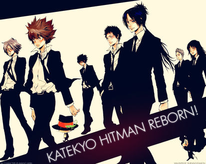 Обои на рабочий стол Персонажи аниме Учитель-мафиози Реборн (KATEKYO HITMAN REBORN!)