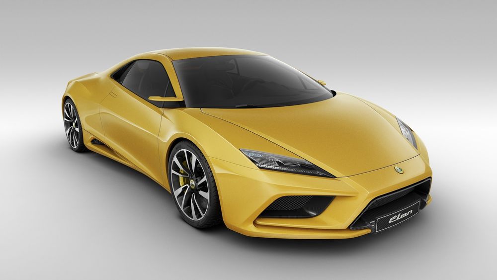 Обои для рабочего стола Желый Lotus Elan